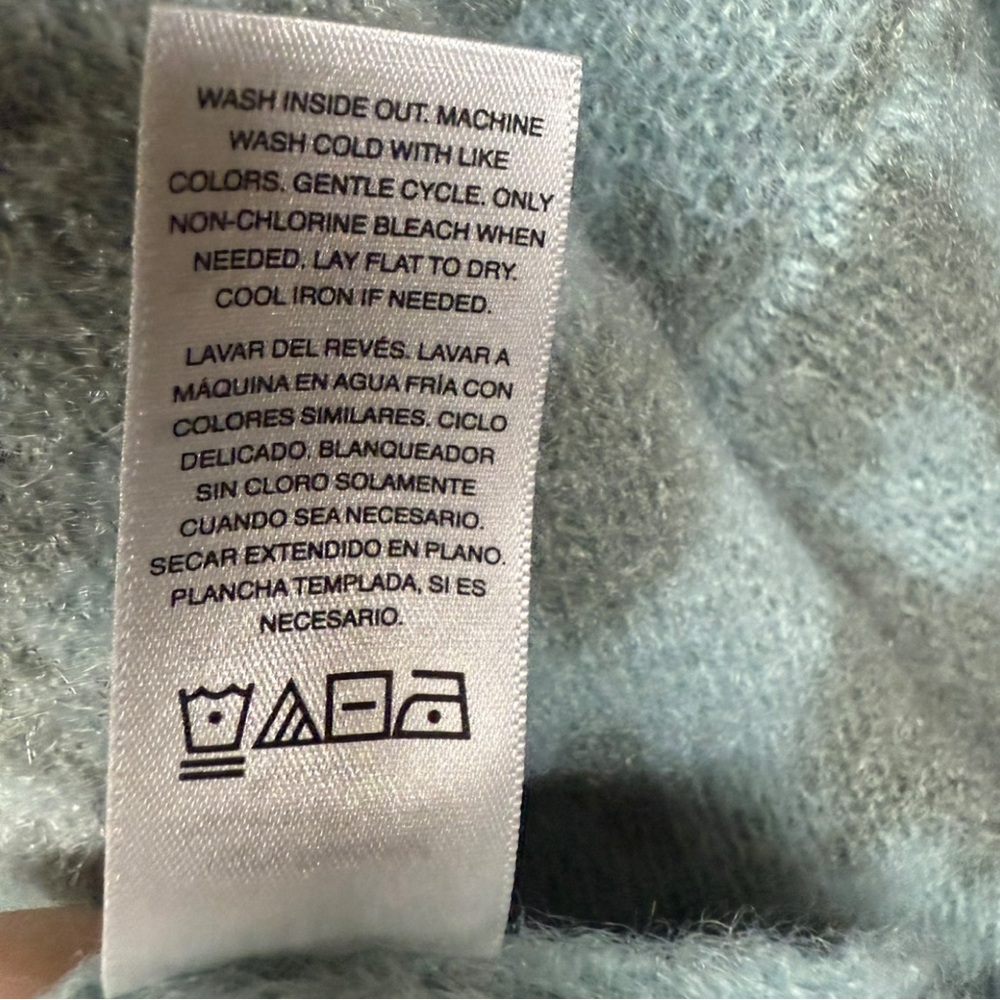 Scoop Galaxy Jacquard Tunic Sweater, Size XL - Picture 8 of 9